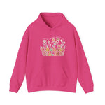 4th Grade Teacher Floral Hoodie