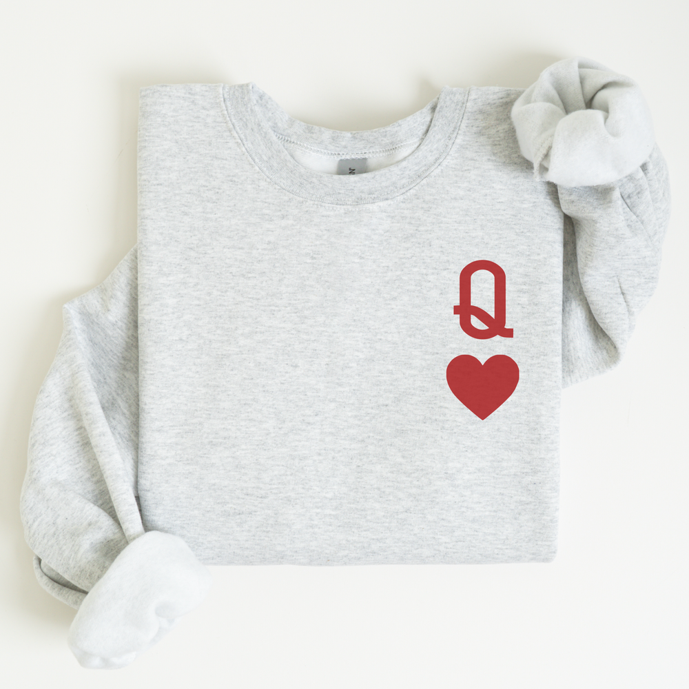Queen of Hearts Sweatshirt